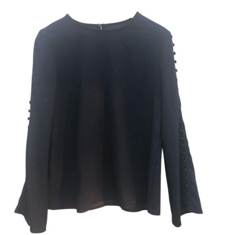 Lulu's Black Medium‎ Long Sleeves Top